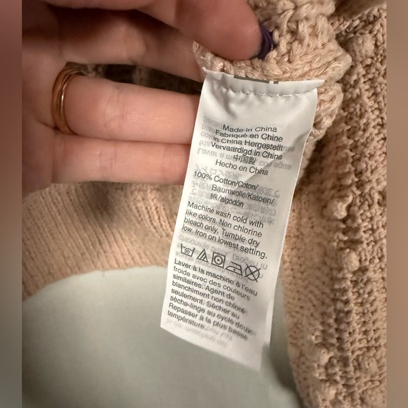 Madewell Bobble Pullover Knit Sweater in Avalon Pink Size Small - Picture 8 of 10